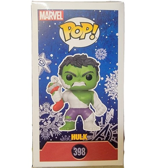 Funko Pop! Marvel: Hulk #398 D.I.Y. Christmas (Walmart Exclusive) - Picture 5 of 8